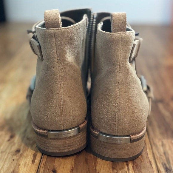 NWOB Michael Kors Ltd Ed Leather Ankle Boots 8 - Picture 4 of 8